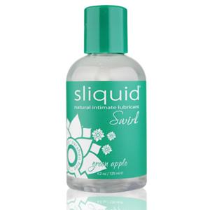 Sliquid Naturals Swirl Glijmiddel Waterbasis Eetbaar Appel