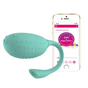 Magic Motion Fugu Smart tragbarer Vibrator in Grün