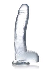 Jock C-Thru Transparante Dildo - 29 cm.