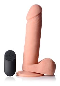 Big Shot Realistische Vibrerende Dildo Met Zuignap - Beige