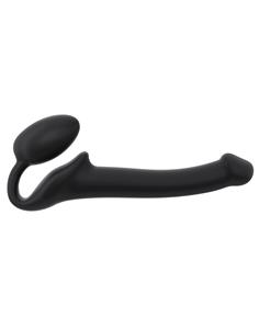 Strap-on-me Strap On Me - Strapless Voorbind Dildo - Maat S - Zwart (1st)