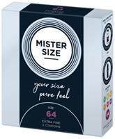 Mister Size MISTER.SIZE 64 mm Condooms 3 stuks