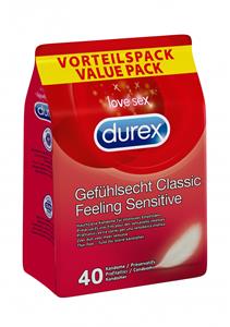 Durex Feeling Sensitive Voordeelpak - 40 Stuks