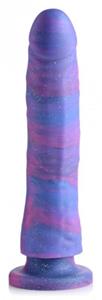 Strap U Magic Stick Siliconen Dildo Met Glitters - 24 cm