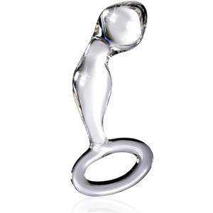 Pipedream Icicles - NO. 46 Glazen Buttplug Zwart