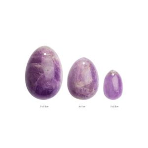 La Gemmes - 3-delige Yoni Egg Set - Amethist