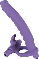 You2toys Vibro-Penisring mit Klitorisreizarm Double Delight