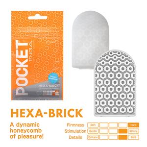 TENGA Taschen-Stroker - Hexa-Brick