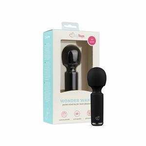 easytoysminivibecollection Mini Vibe Wand Vibrator - Zwart