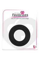 Dream Toys All Time Favorites set van 3 penisringen in 3 maten