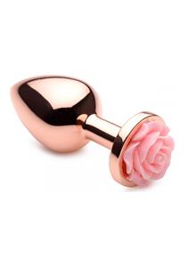 Booty Sparks Pink Rose Buttplug Rose Gold - Medium