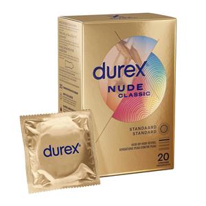 Durex Nude huid-op-huid gevoel condooms Extra Dun (latex)