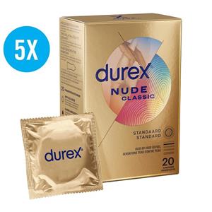 Durex Nude huid-op-huid gevoel condooms Extra Dun (latex)