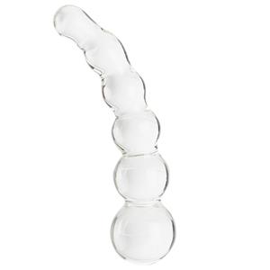 Sinful Groove Glazen Dildo       - Doorzichtig