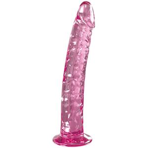 Icicles Nr. 86 Roze Glazen Dildo     - Rosé