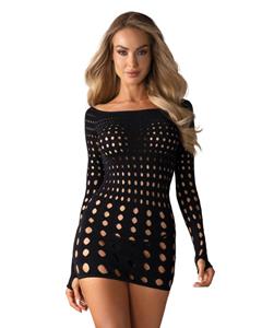 Obsessive Jurk Rocker - Zwart