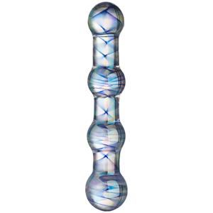 Sinful Swirl Glazen Dildo       - Gemengde kleuren