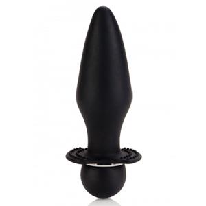 California Exotic Novelties CalExotics - Vibrerende Silicone Booty Rider Butt Plug