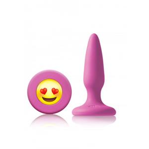 NS Novelties  Mojis Plug #ILY Siliconen Anale Plug Roze