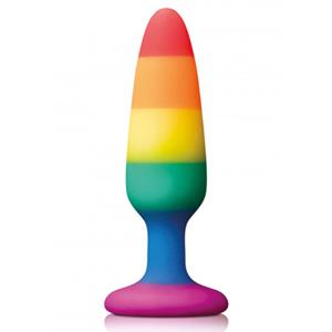 NS Novelties  Pleasure Plug Rainbow Small