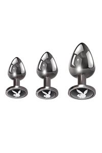 Playboy Evolved - Pleasure 3 Ways Anaal Plug Set