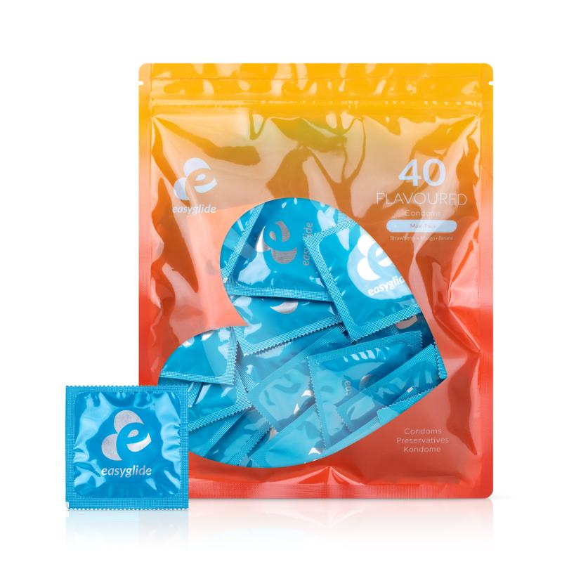  Condooms Met Smaakjes - 40 stuks