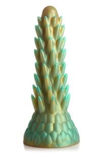 Creature Cocks Stegosaurus Spiky Reptiel Dildo - Groen