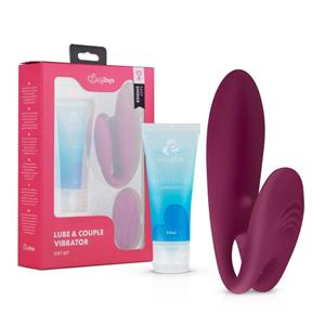 Koppel Vibrator & Glijmiddel Set