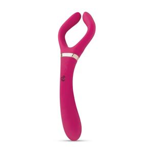 Multifunctionele Vibrator Met Flexibele Armen - Roze