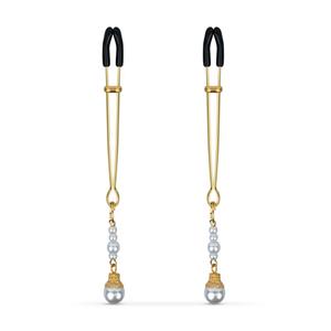 EasyToys Online Only Gouden Tepelklemmen met Parels