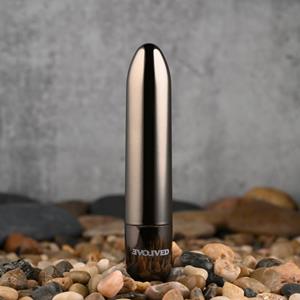 Evolved Novelties Evolved - Real Simple Bullet Vibrator - Black Chrome