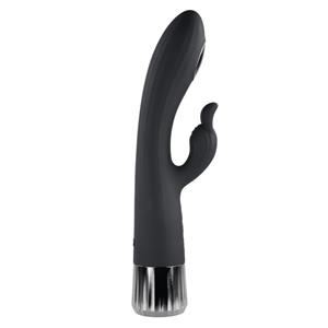 Evolved Novelties Evolved - Heat Up and Chill Rabbit Vibrator - Zwart