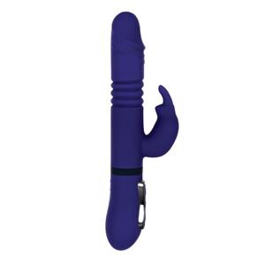 Gender X Evolved - All in One Rabbit Vibrator - Royal Blue