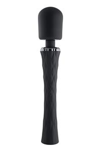 Playboy Evolved - Royal wand vibrator - Zwart