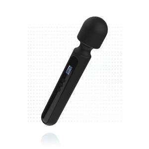 BLAQ BLACQ - Digitale Super Wand Vibrator - Zwart