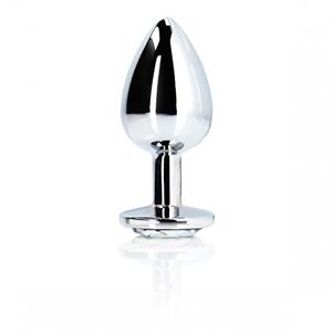 Ouch! Aluminium Butt Plug Small - Zilver