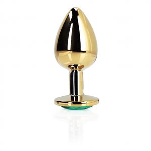 Ouch! Aluminium Buttplug Medium - Goud