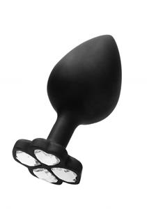 Ouch! Ouch Diamond Buttplug met steentje – Medium