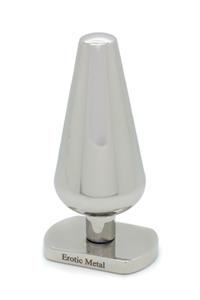 Erotic Metal RVS Metalen Buttplug 35 mm