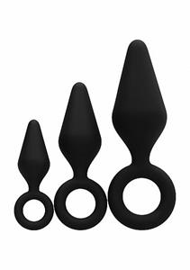 Fist IT Siliconen butt plug set - 3 stuks