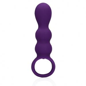 Loveline Druppelvormige anale vibrator - Paars