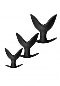 Erotic Treasure Master Pieces - Ass Anchors Anaal plugs Set - 3 Stuks