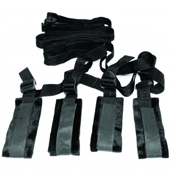 Sex and Mischief S and M - Bed Bondage Restraint Kit