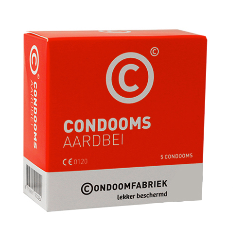 Condoomfabriek  Aardbei condooms