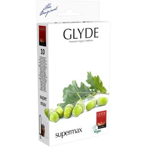 Glyde  Super Max - XXL vegan condooms - 10 stuks