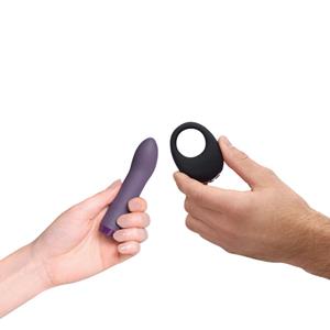 Je Joue  Couples Collection G-Spot Vibrator + Vibrerende Cockring