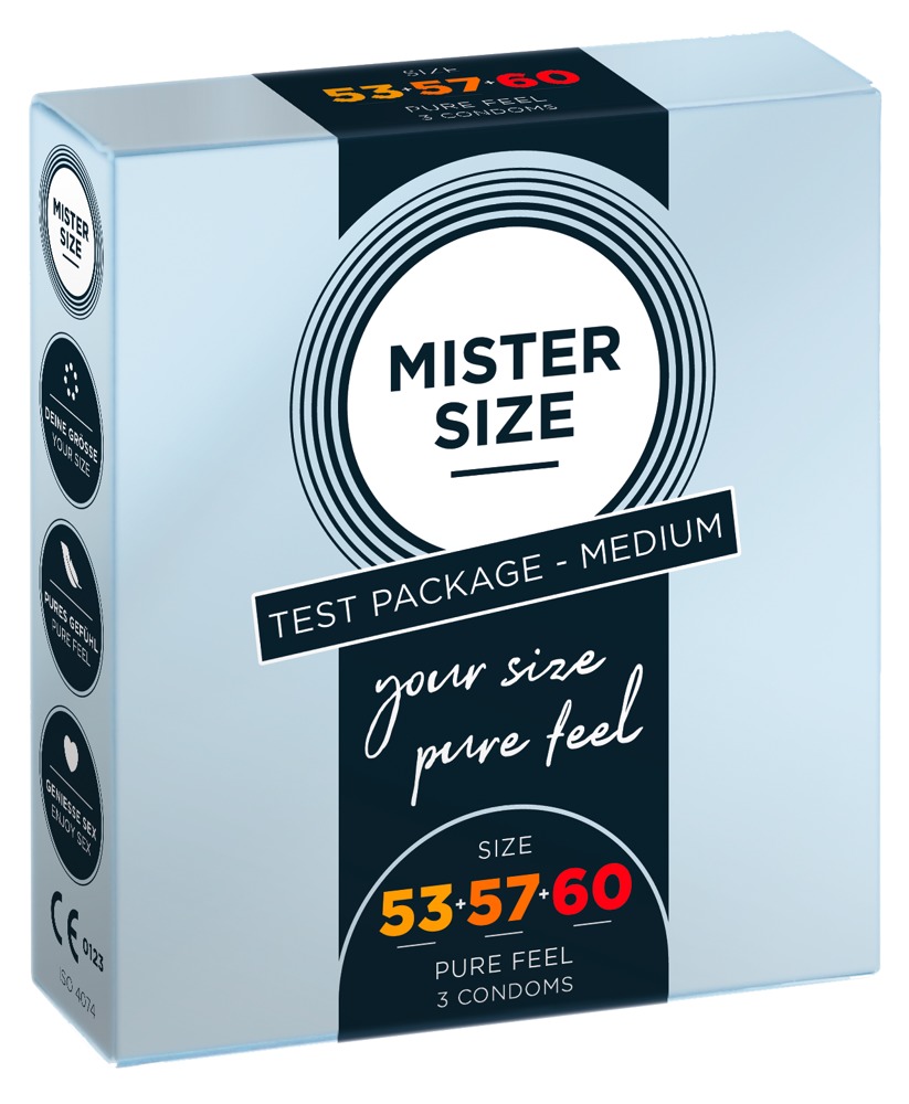 My.Size / Mister Size Mister Size Test Pakket - Condooms in meerdere maten Slim (47-49-53)