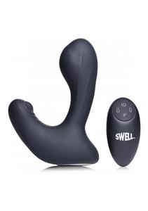 10X Inflatable & Tapping Prostate Vibe w/ Remote