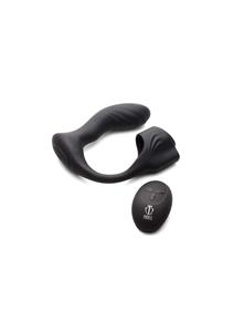 TM 7X Silicone Prostate Plug w/ Cock Ring & Remote