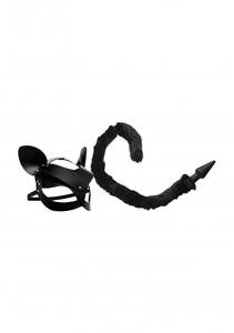 TZ Kitty Mask and Tail Kit - Black